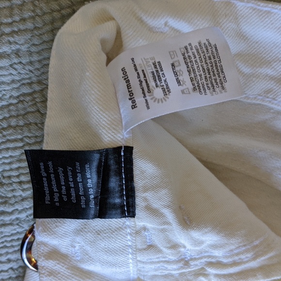 Reformation white pants - Picture 3 of 5